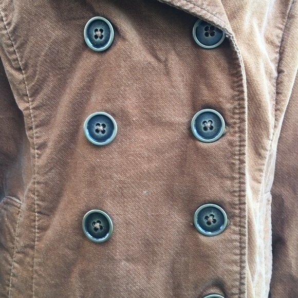 MOSSIMO SUPPLY CO rust colored corduroy jacket - Picture 9 of 14